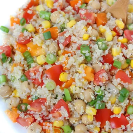 quinoa vegetable salad